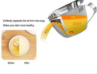 oil seperate cup 