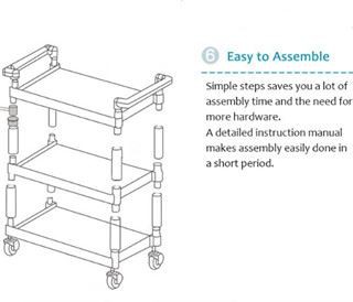 Hotel Kitchen Restaurant Dish Collection Trolley